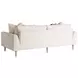 Sunset Key Roswell White 91" Sofa with Pillows