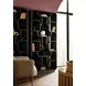Bazaar Living Black Sloane Home Office Etagere