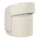 Bazaar Living Beige Upholstered Dining Arm Chair