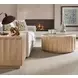 Commerce and Market Light Brown Rectangular End Table
