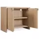 Bazaar Living Light Brown 2 Door Accent Cabinet