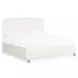 Commerce and Market Beige Upholstered California King Panel Bed