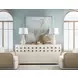 Wilma White Performance Fabric Swivel Chair