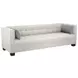 Emilia Ivory 98" Sofa with Pillows