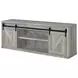 Brockton Grey Driftwood 71" TV Console