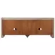 Solano Weathered Mango 71" TV Stand with 2 Glass Doors