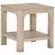 Solano Weathered Mango Square End Table