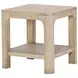 Solano Weathered Mango Square End Table