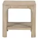 Solano Weathered Mango Square End Table