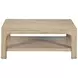 Solano Weathered Mango Square Occasional Table Set