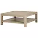 Solano Weathered Mango Square Occasional Table Set