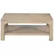 Solano Weathered Mango Square Occasional Table Set