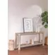 Solano Weathered Mango Rectangular Console Table