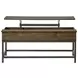 Byers Brown Oak And Sandy Black Coffee Table