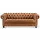 Haworth Saddle Brown Top Grain Leather Sofa