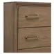 Lindon Belgian Wheat and Coffee Bean 5 Drawer Chest
