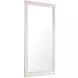 Eleana White Rectangular Floor Mirror