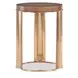 Solara Medium Brown and Gold Occasional Table Set