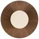 Eleana Medium Brown 66" Round Dining Table