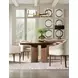 Eleana Medium Brown Extendable Oval Dining Table