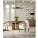 Eleana Medium Brown Extendable Oval Dining Table