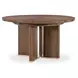 Eleana Medium Brown Extendable Oval Dining Table