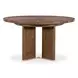 Eleana Medium Brown Extendable Oval Dining Table