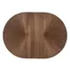 Eleana Medium Brown Extendable Oval Dining Table