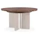 Eleana Medium Brown Extendable Oval Dining Table