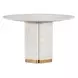 Eleana Beige 48" Round Dining Table
