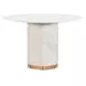 Eleana Beige 48" Round Dining Table