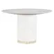 Eleana Beige 48" Round Dining Table