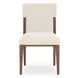 Solara Beige Upholstered Dining Chair