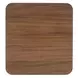 Solara Medium Brown and Gold Rectangular End Table