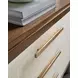 Solara Medium Brown and Cream 3 Drawer Accent Chest