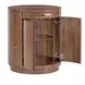 Eleana Medium Brown 2 Door Nightstand