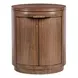 Eleana Medium Brown 2 Door Nightstand