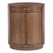 Eleana Medium Brown 2 Door Nightstand
