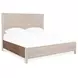 Solara Medium Brown Queen Panel Bed