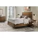 Solara Medium Brown Queen Panel Bed
