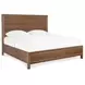 Solara Medium Brown Queen Panel Bed