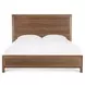 Solara Medium Brown Queen Panel Bed