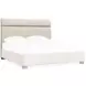 Eleana Beige Upholstered Queen Panel Bed