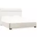 Solara Beige Upholstered California King Panel Bed