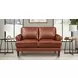 Soleil Brandy Leather 58" Loveseat