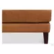 Ada Cognac Leather 80" Sofa
