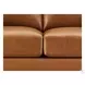 Ada Cognac Leather 80" Sofa