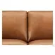 Ada Cognac Leather 80" Sofa