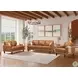 Ada Cognac Leather 80" Sofa