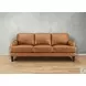 Ada Cognac Leather 80" Sofa